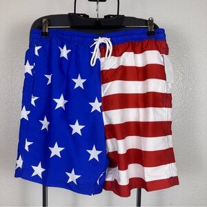 Men's Star-Spangled Athletic Shorts